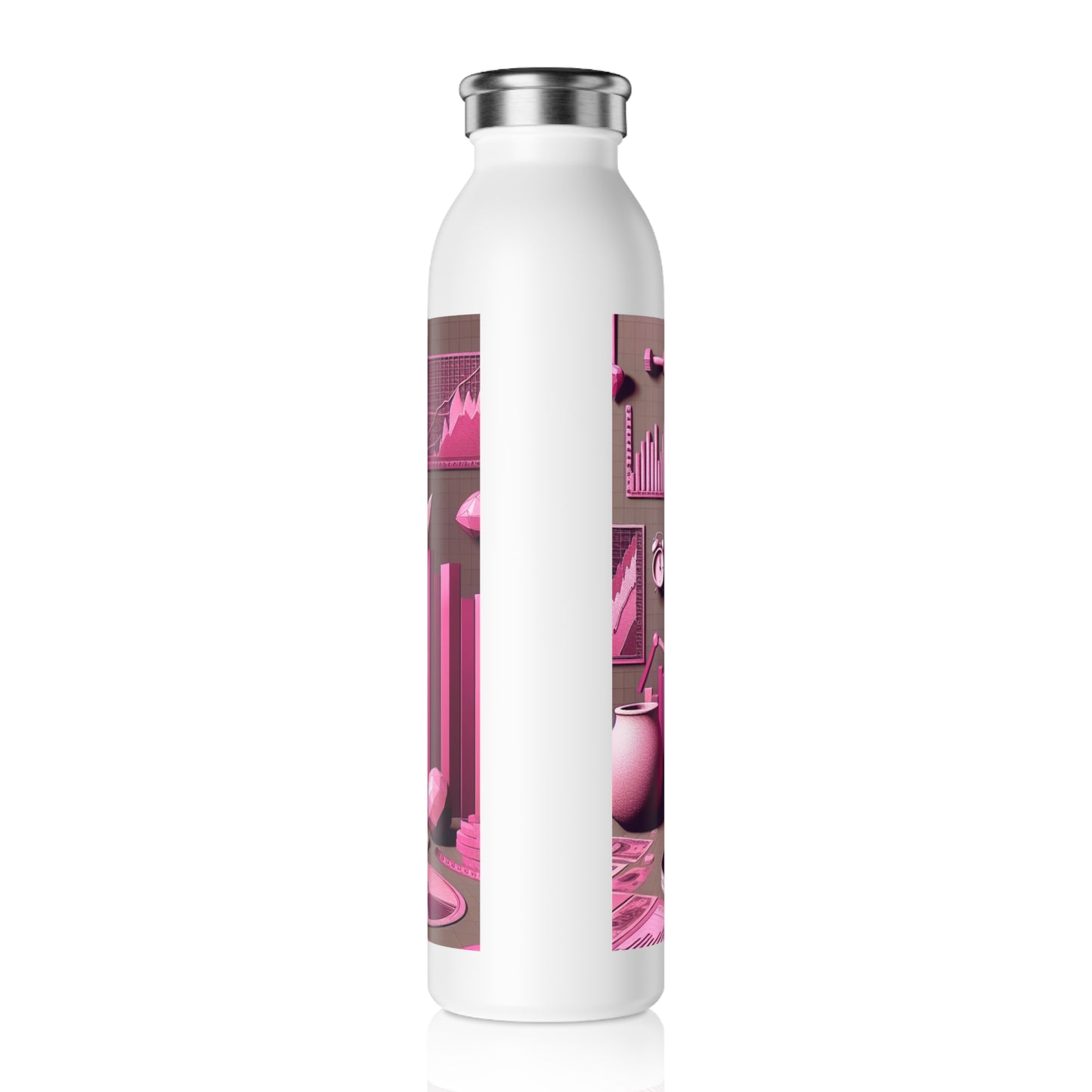 Gains Slim Water Bottle