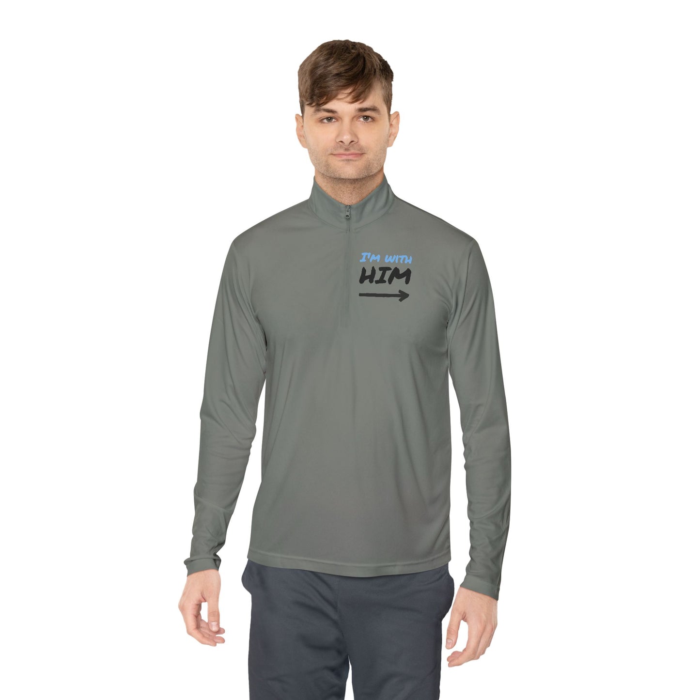 Quarter-Zip Pullover Funny Gym Gear for Your Bae