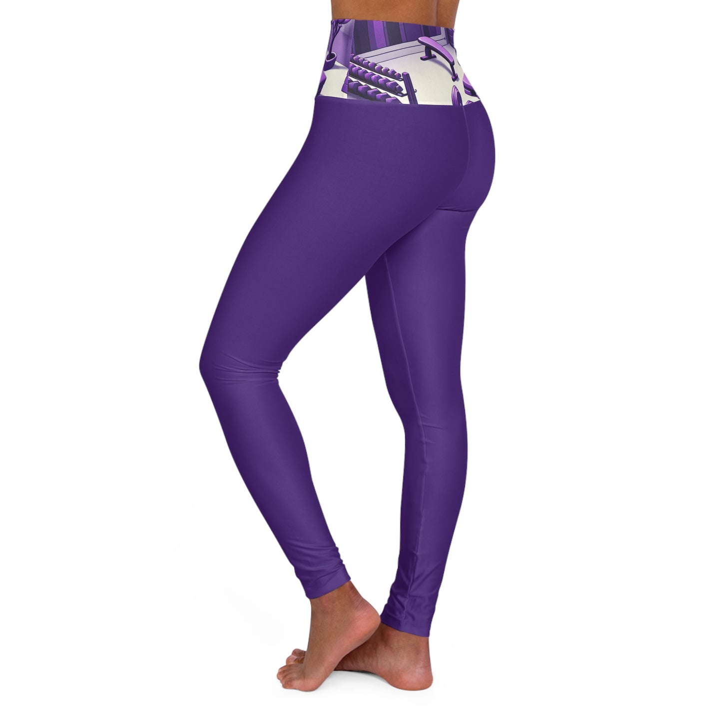 Gains High Waisted Yoga Leggings - Perfect for Fitness Enthusiasts