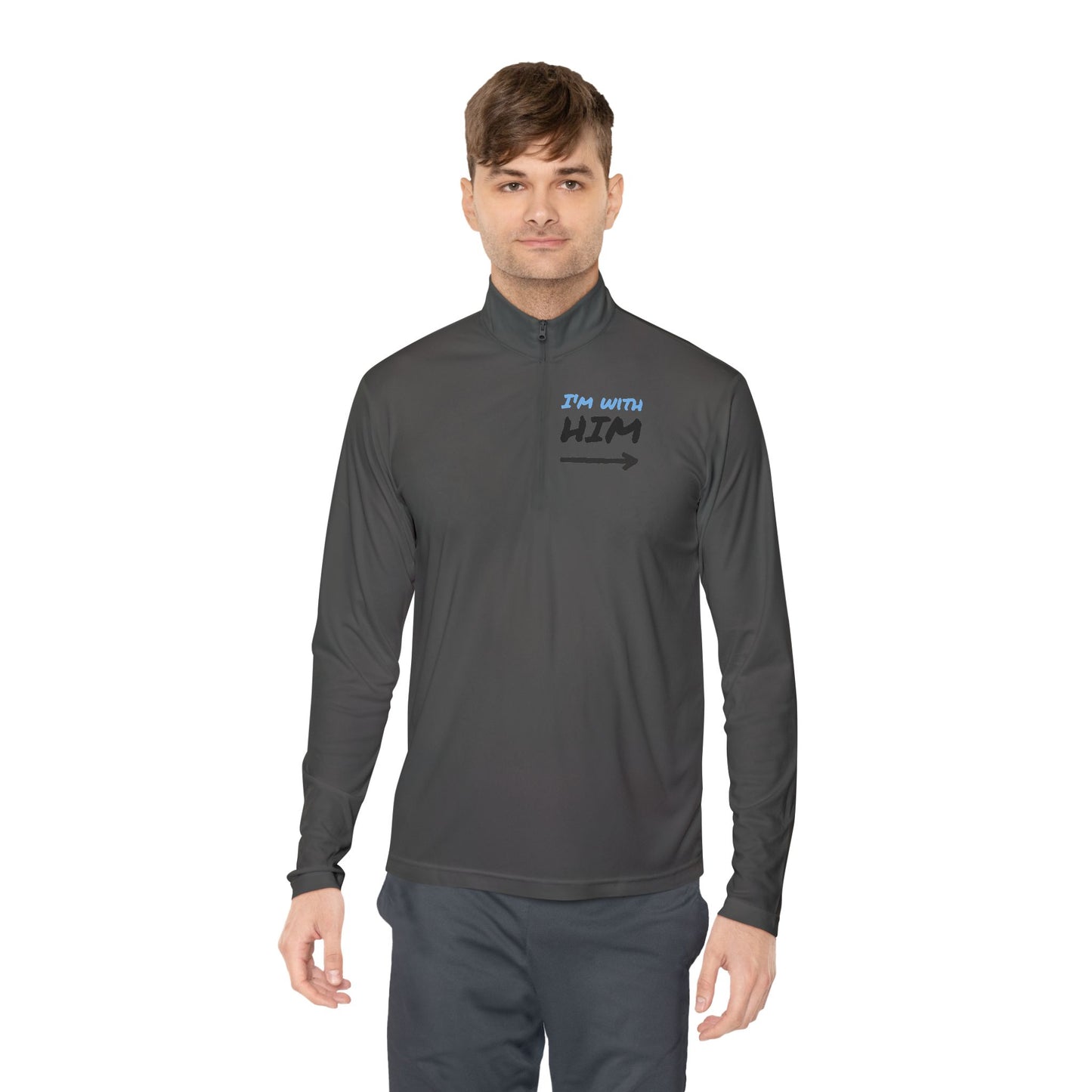 Quarter-Zip Pullover Funny Gym Gear for Your Bae