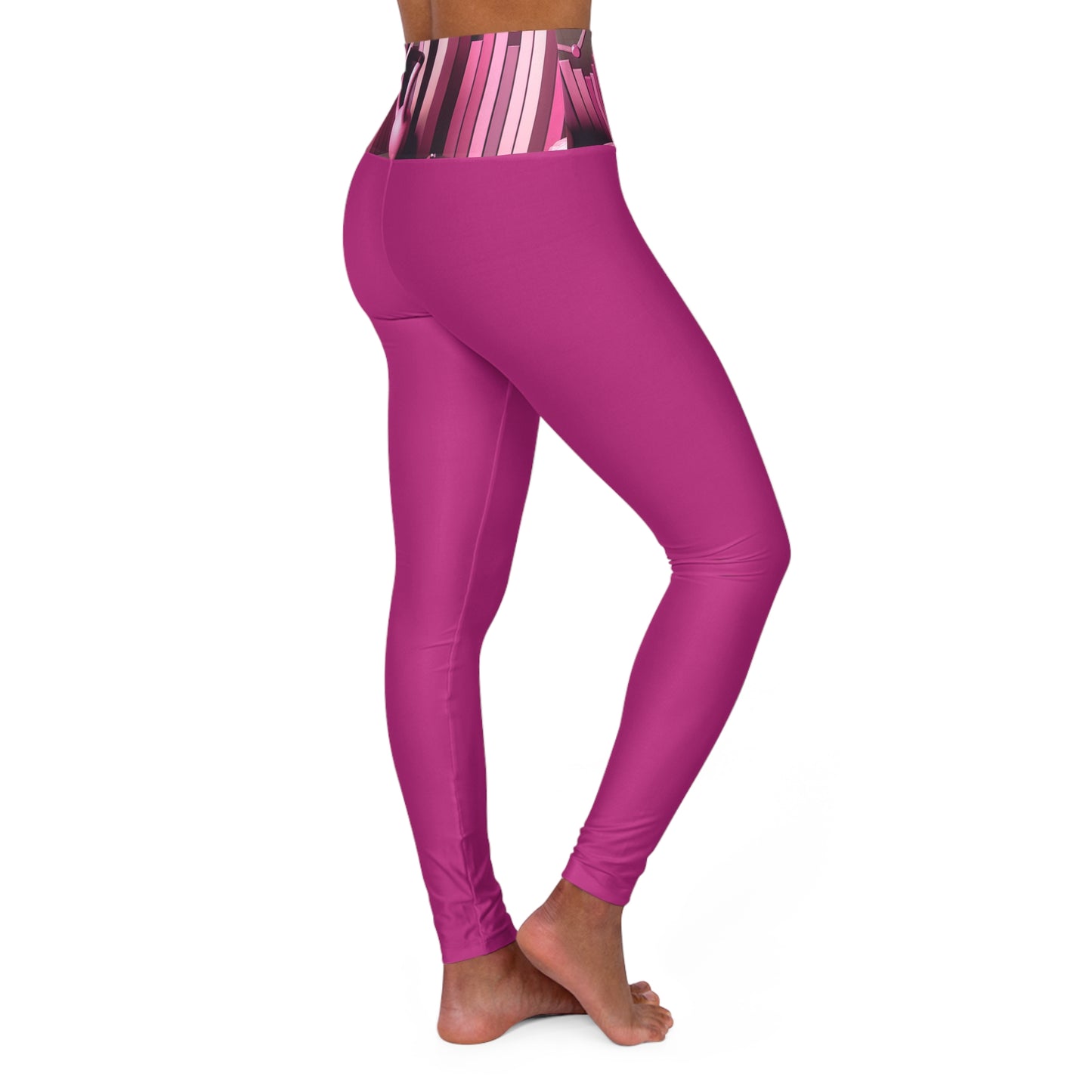 Gains Yoga Leggings - Cute and Plus Size Friendly for Weight Loss