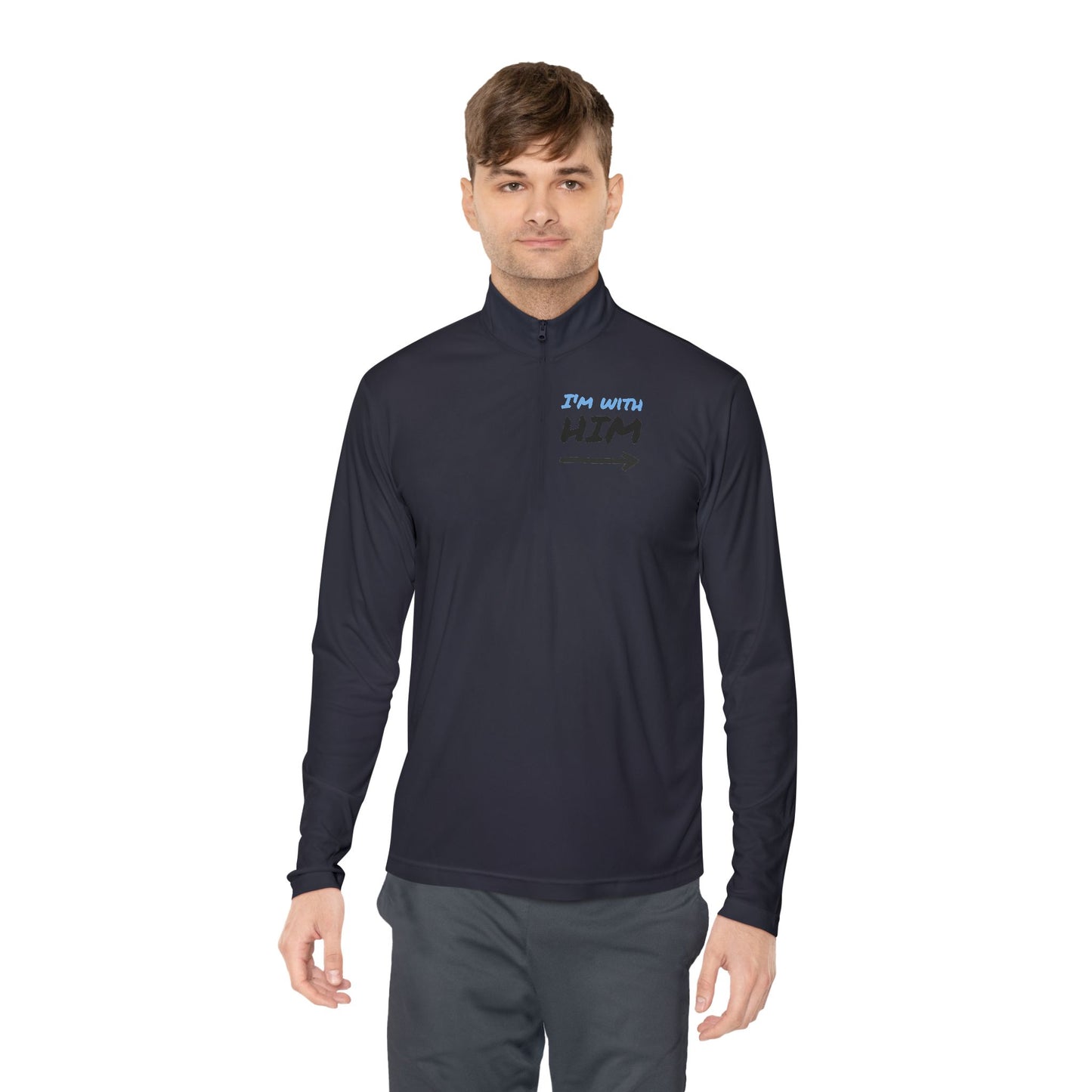 Quarter-Zip Pullover Funny Gym Gear for Your Bae