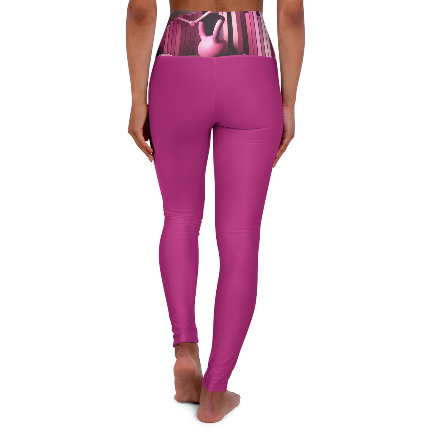 Gains Yoga Leggings - Cute and Plus Size Friendly for Weight Loss