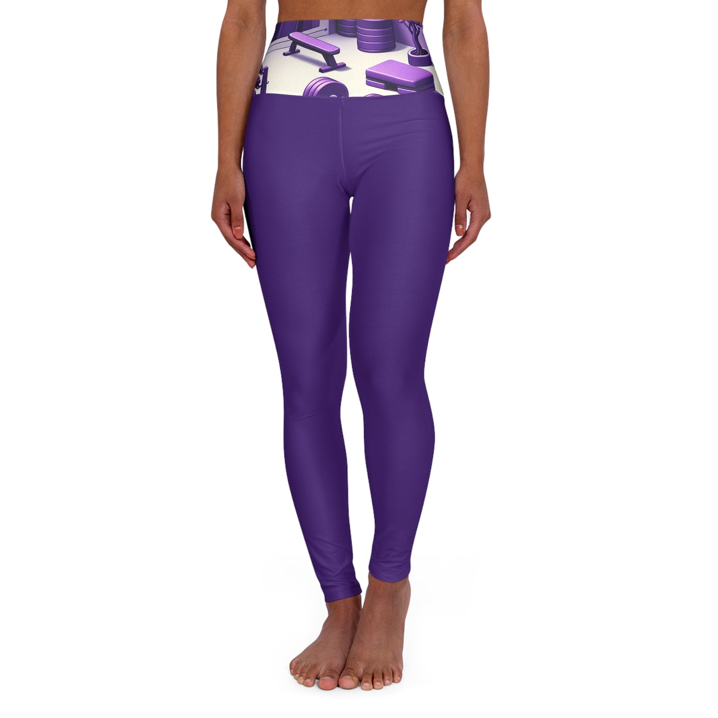 Gains High Waisted Yoga Leggings - Perfect for Fitness Enthusiasts