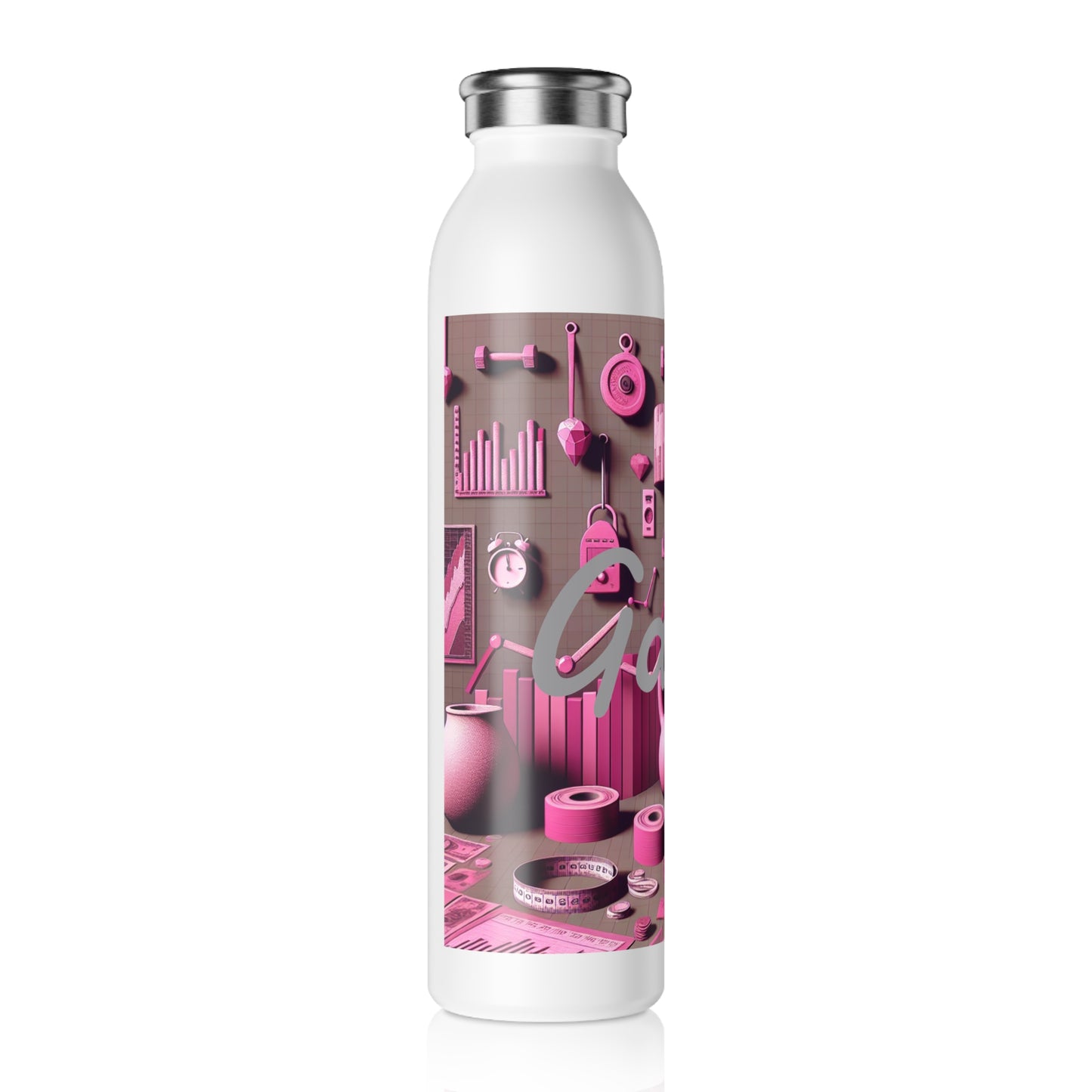 Gains Slim Water Bottle