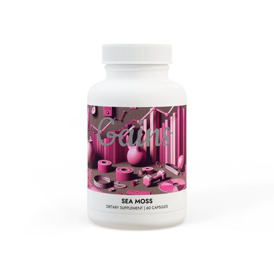 Gains Sea Moss Supplement (60 Capsules)