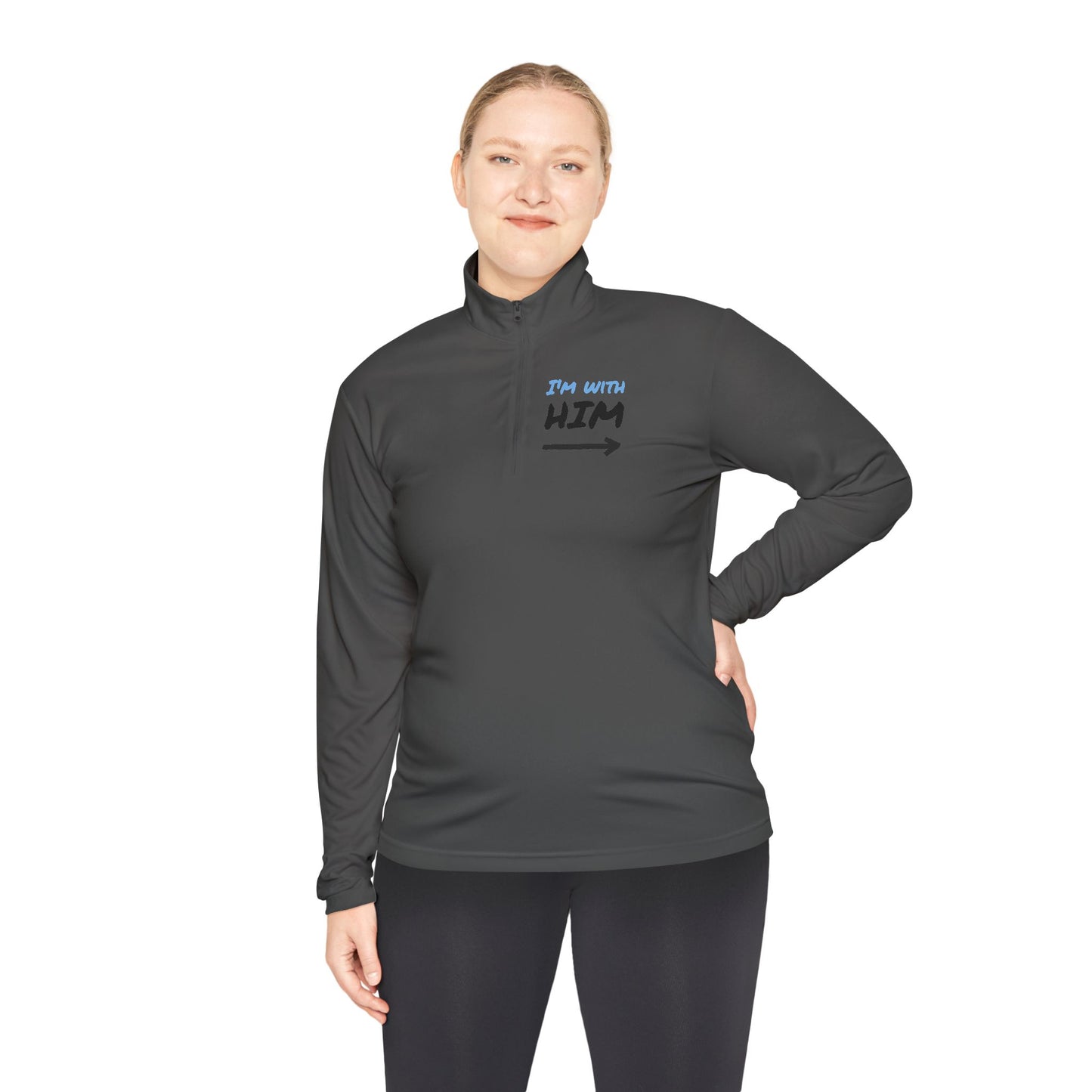 Quarter-Zip Pullover Funny Gym Gear for Your Bae